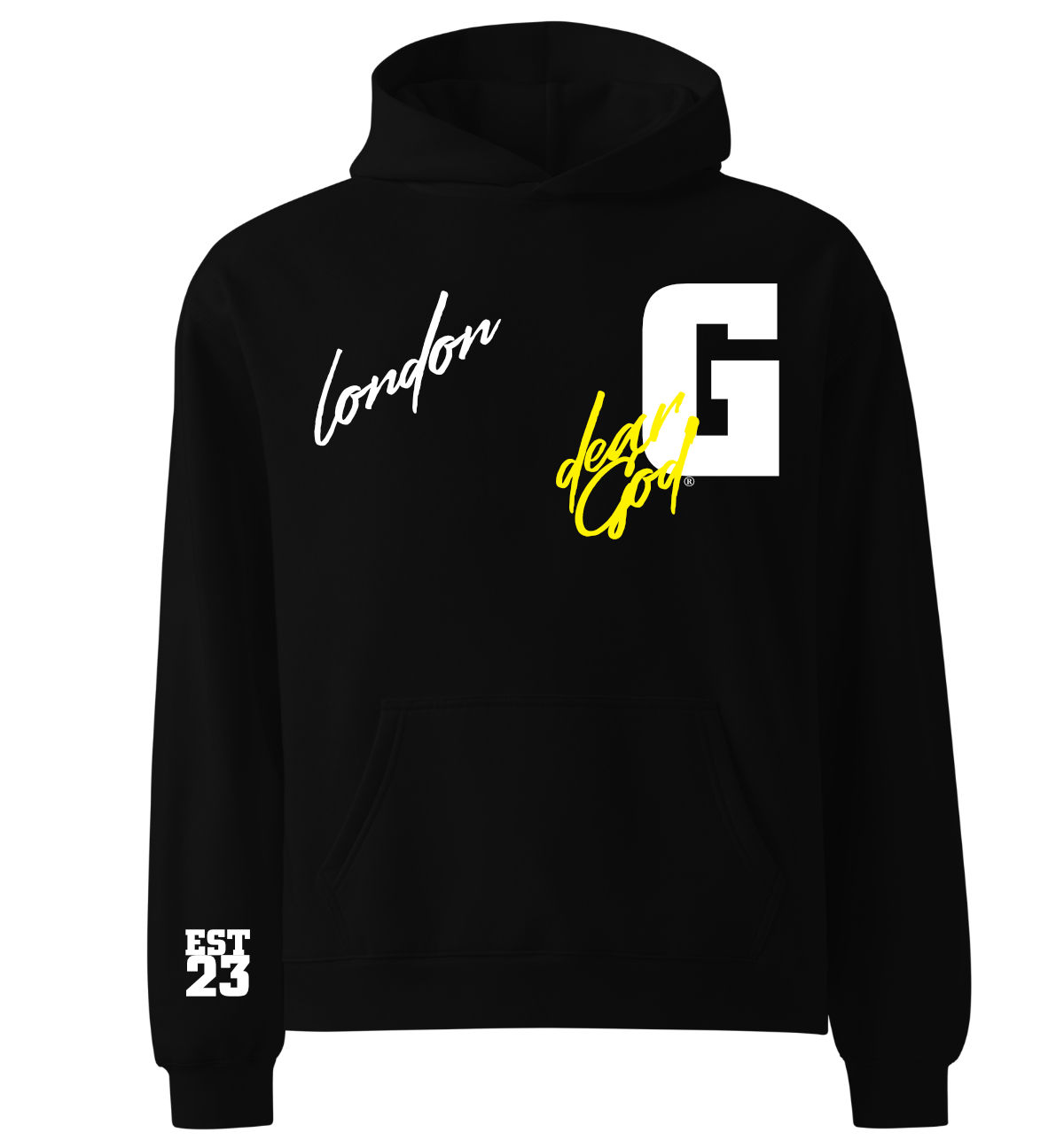 Black Thick G Hoodie (Signature Edition)