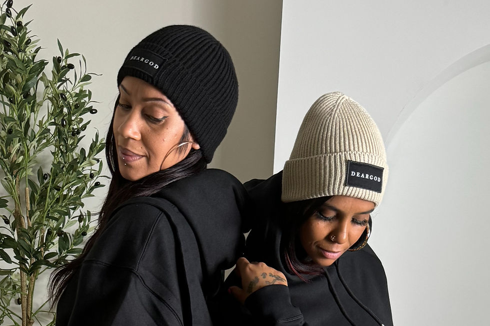 Thumbnail: Dear God® Patch Beanie