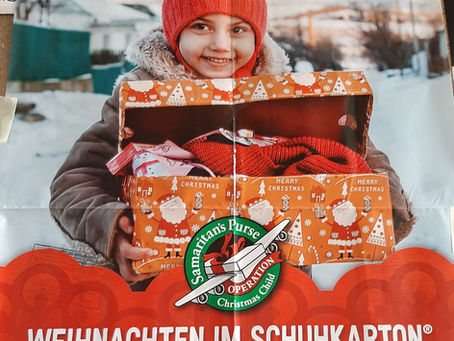 NATALE NELLA SCATOLA DA SCARPE: DONI OLTRE CONFINE