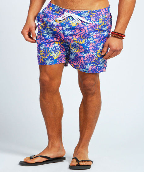 Tropical Floral Swim Shorts.jpg