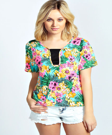 Justine Hawaiian Print Panel Front Shell Top.jpg