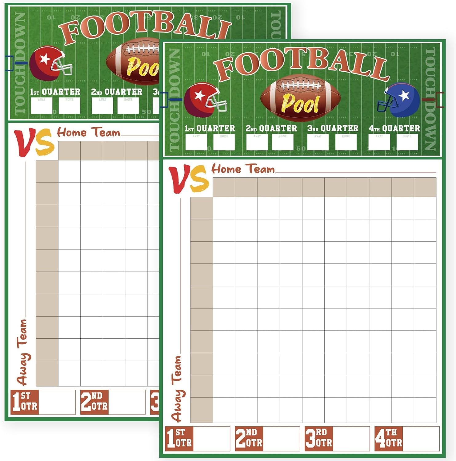 $10 LOVE PATTI SUPER BOWL BOX POOL $10 Boxes