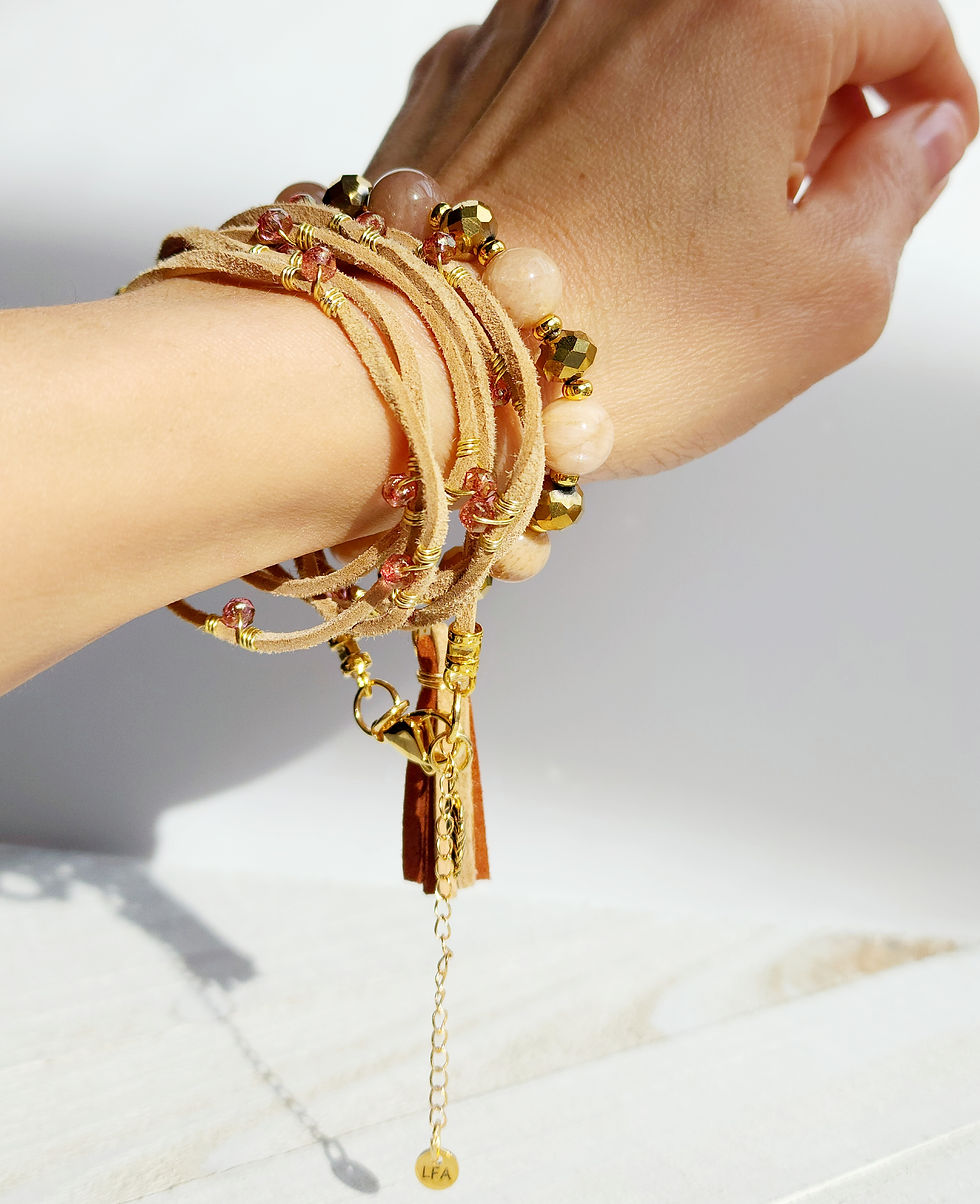 Thumbnail: Mocha Mousse Bracelet Set