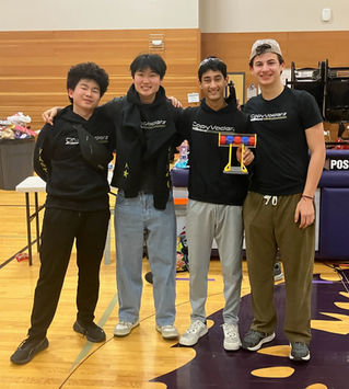 Capyvaders win the Excellence award at Troy