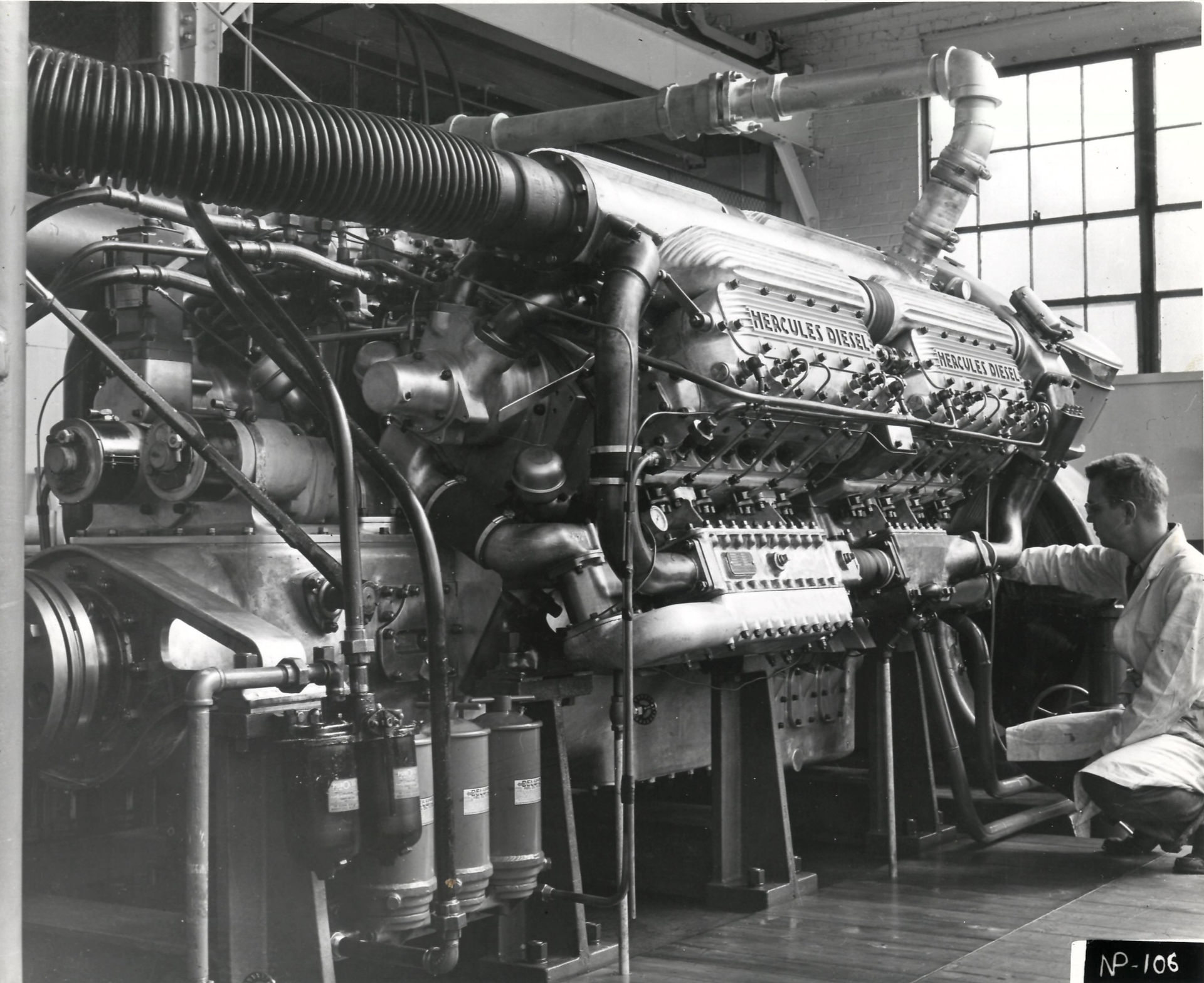 Historic Hercules Engine
