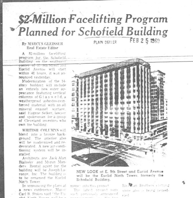 The Schofield Building - The Humblest of Hotels