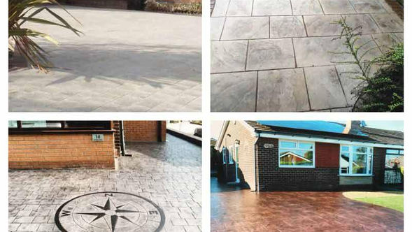 Imprinted Driveways