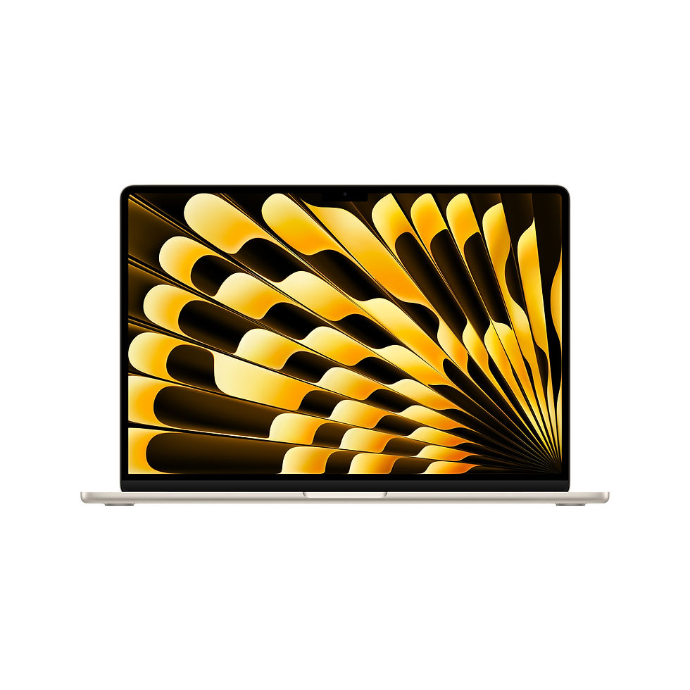 MacBook Air 15 M5 16 Go 1 To CPU 10 GPU 10- Lumière stellaire