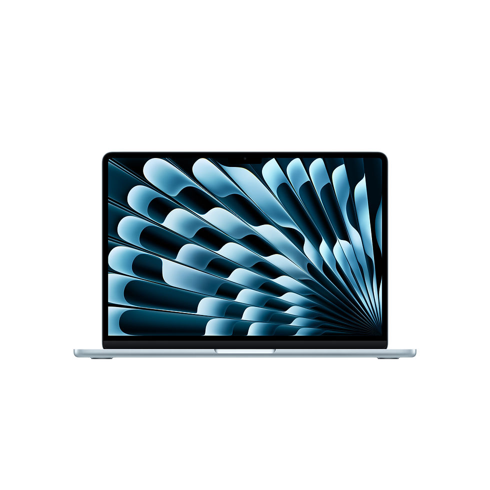 Macbook Air 13 M5 24 Go 1 To CPU 10 cœurs GPU 10 cœurs - Bleu Ciel