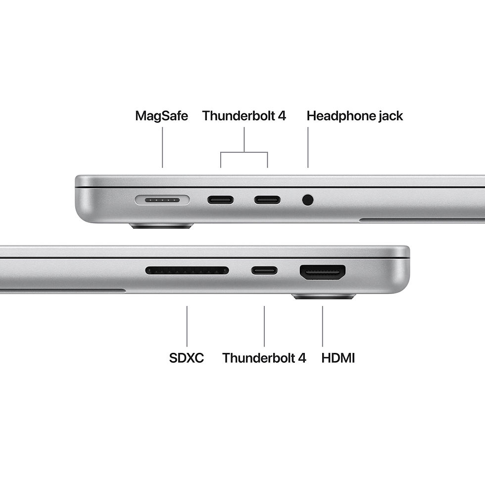 Miniature : MacBook Pro 14 M5 24 Go 1 To CPU 10 cœurs GPU 10 cœurs - Argent