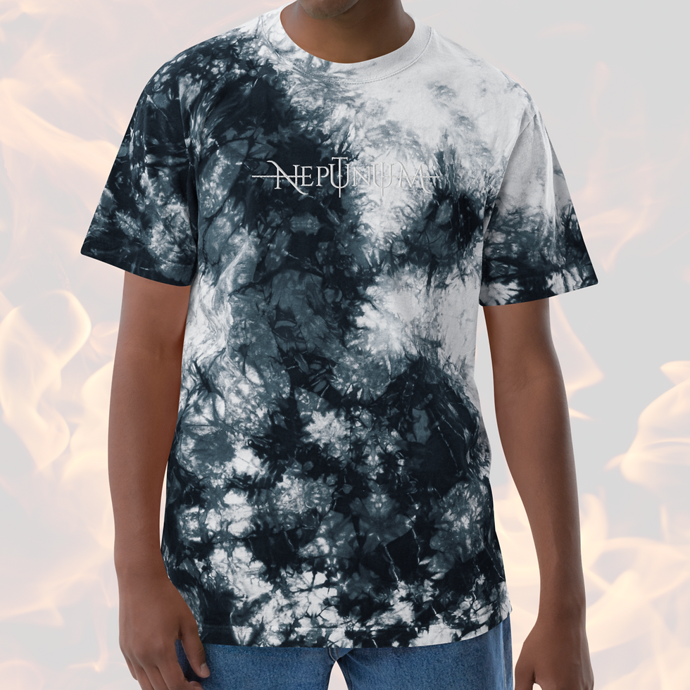 Miniatura: Neptunium Oversized tie-dye t-shirt 