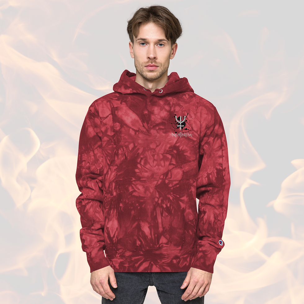 Miniatura: Men's Neptunium Champion Tie dye hoodie