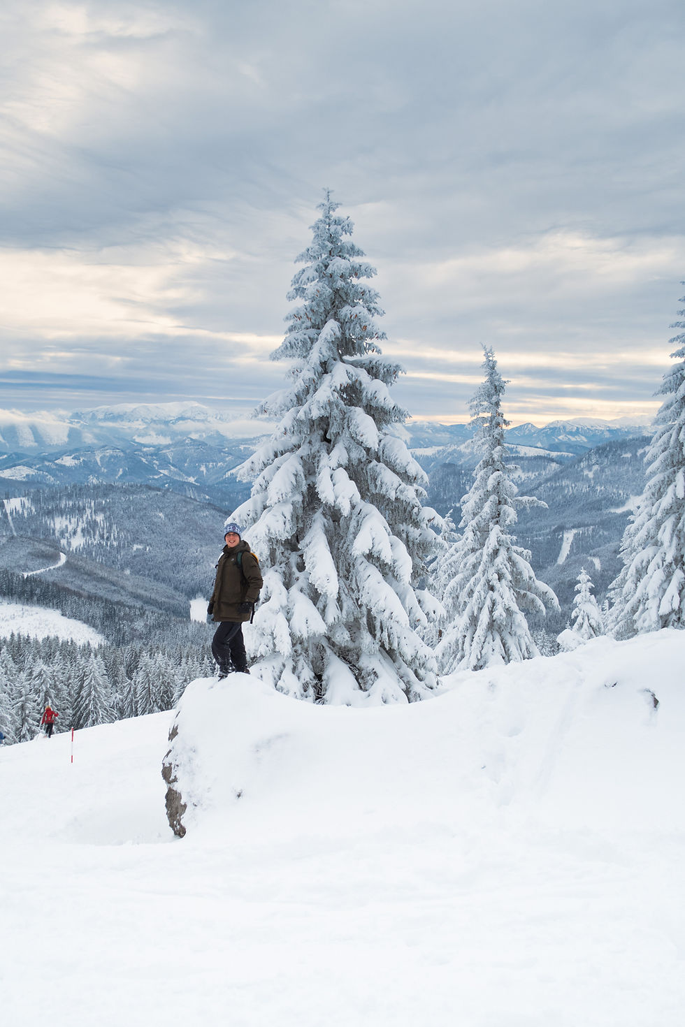 Tirolerkogel, Annaberghaus, Alpen, Wanderung, Wandern, Wanderweg, Winterwandaerung, Winterwandern, Schnee, Winterwald, Winterspaß, Spaß im Schnee