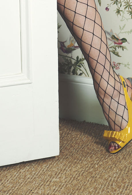 yellow shoes