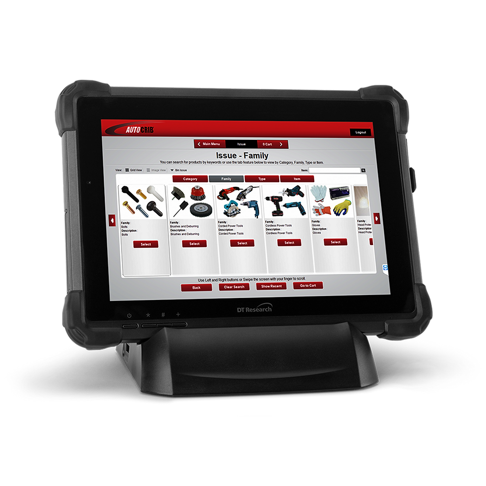 Tablet ToolRoom is a full-feature mobile inventory management solution built for speed and flexibility.