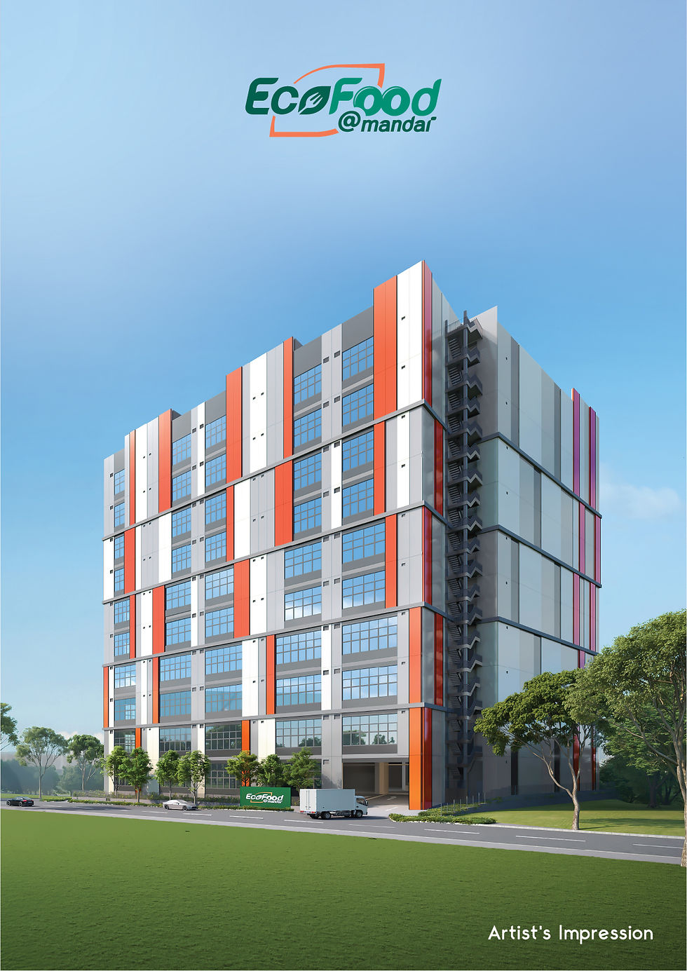 EcoFood@Mandai freehold food factory at mandai