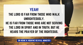 ARE YOU AFAR FROM OR NEAR TO GOD? KNOW THIS: GOD IS WITH YOU AS YOU ARE WITH HIM !