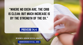 Prepare Yourself! Do what You Ought To Do, So that You will have A Bountiful Harvest !!