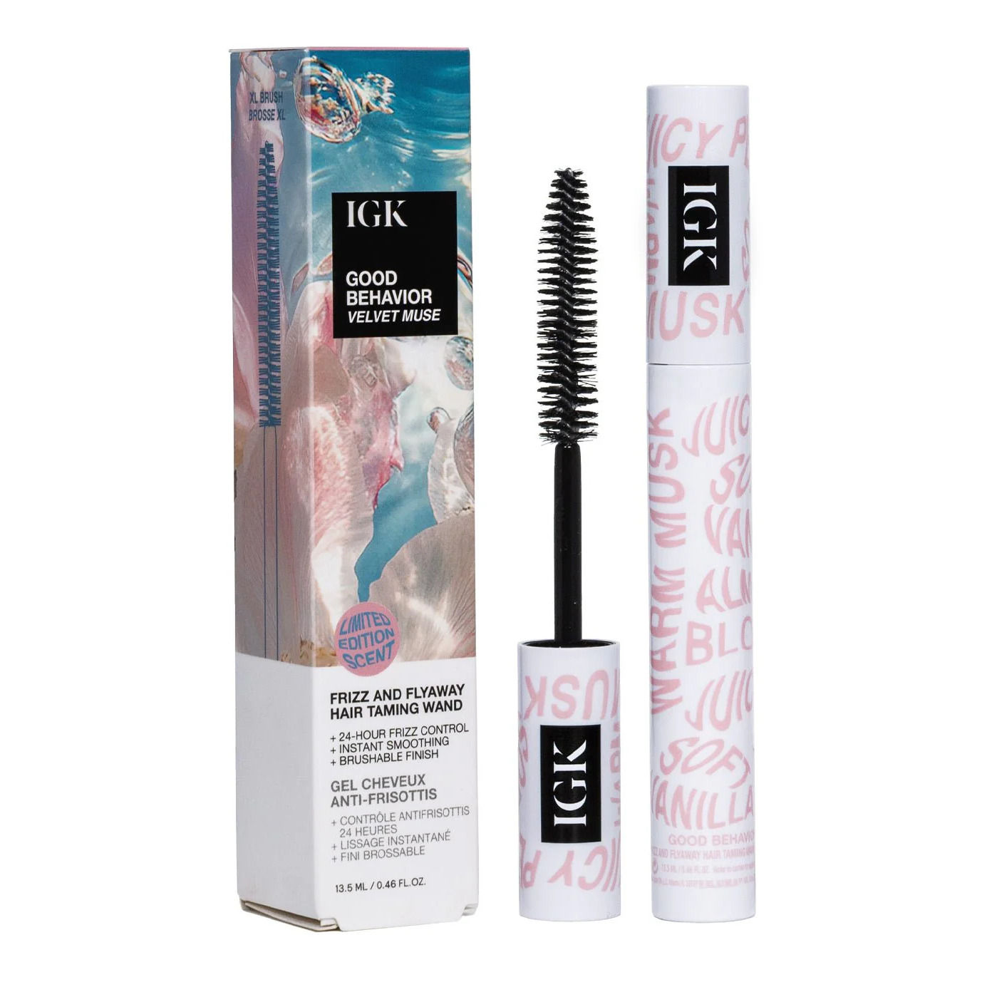 Good Behavior Frizz And Flyaway Hair Taming Wand, Velvet Muse