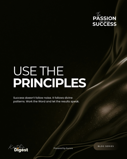 USE THE PRINCIPLES