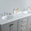 Thumbnail: 72" Malibu Grey Double Sink Vanity