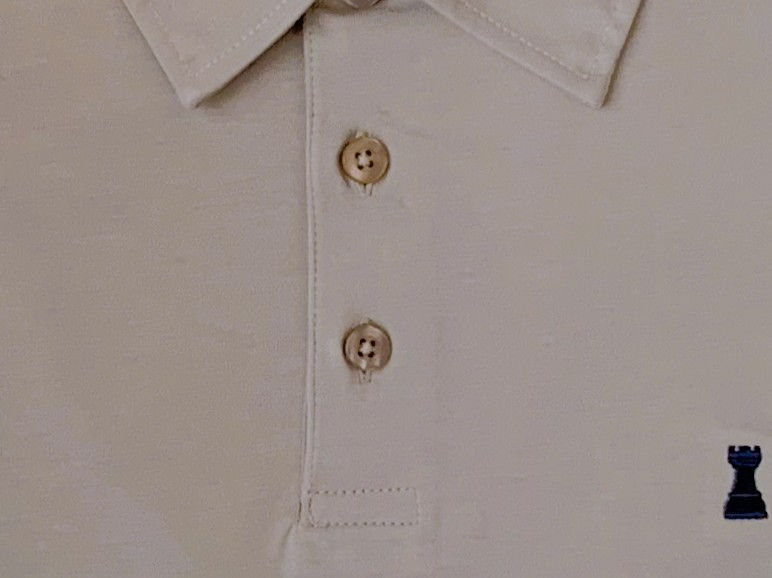 ROOK 100% cotton polo shirt soft, comfortable, classic, beige color