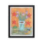 Like a Fish Out of Water - Hand Drawn Framed Art Print