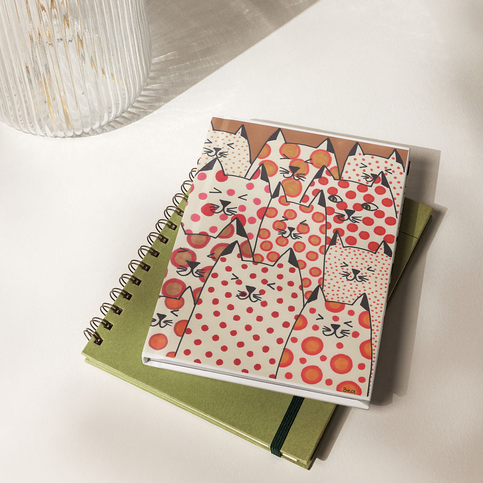 Catopia Hardcover journal matte