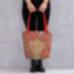 Thumbnail: Dreamy Tote Bag - Hand Drawn Design