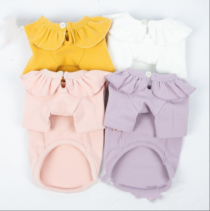 Thickened Long-Sleeved Pet Clothes for Autumn/Winter
