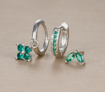 Geometric Earring Set