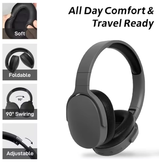 Wireless Bluetooth Stereo Headset with Noise Cancelling