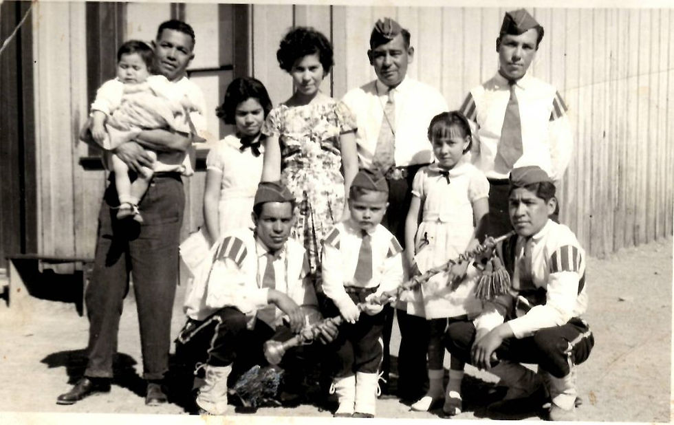 Primeras generaciones de integrantes del Clan Rover Scout Luis Cruz Martínez