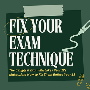 AQA A-Level Psychology Exam Technique Masterclass for Year 12 — fixing structural errors, understanding the mark scheme, and building top-band exam habits.