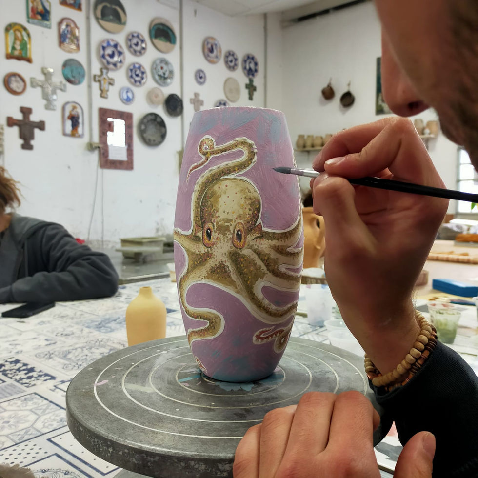 first approach on ceramics.