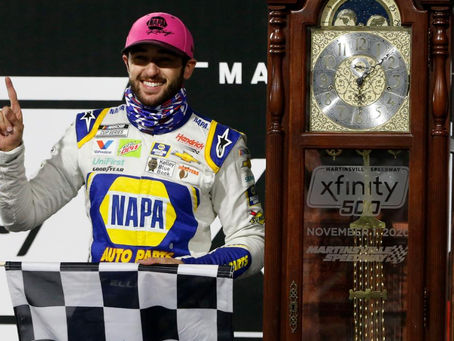 Chase Elliott wins the pole for the NASCAR Cup Series finale