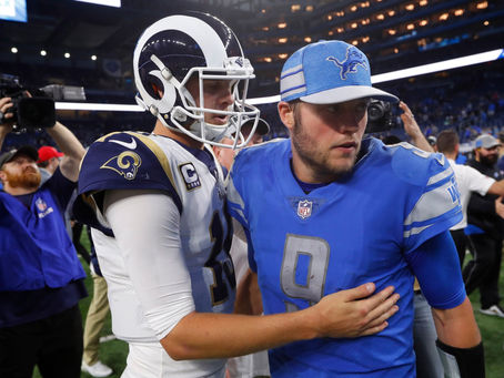 Detroit Lions and Los Angeles Rams swap quarterbacks in a blockbuster trade