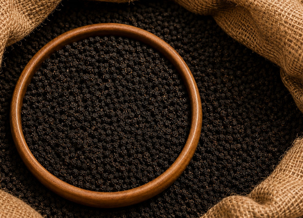 Raw Black Pepper Corn