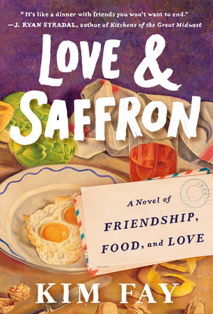 Book cover of Love & Saffron by Kim Fay