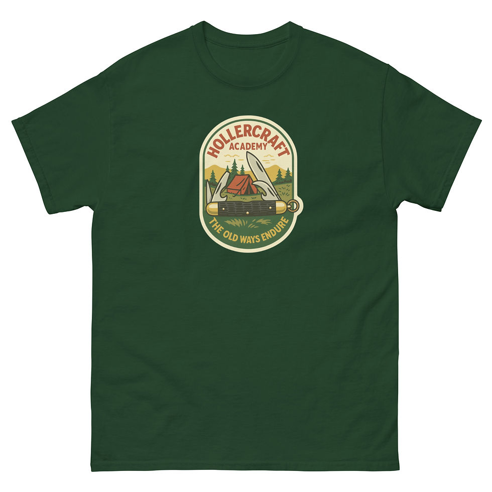 Thumbnail: Old Ways Endure Knife Tee