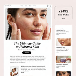 E-Commerce Blog Content – Glow Skincare