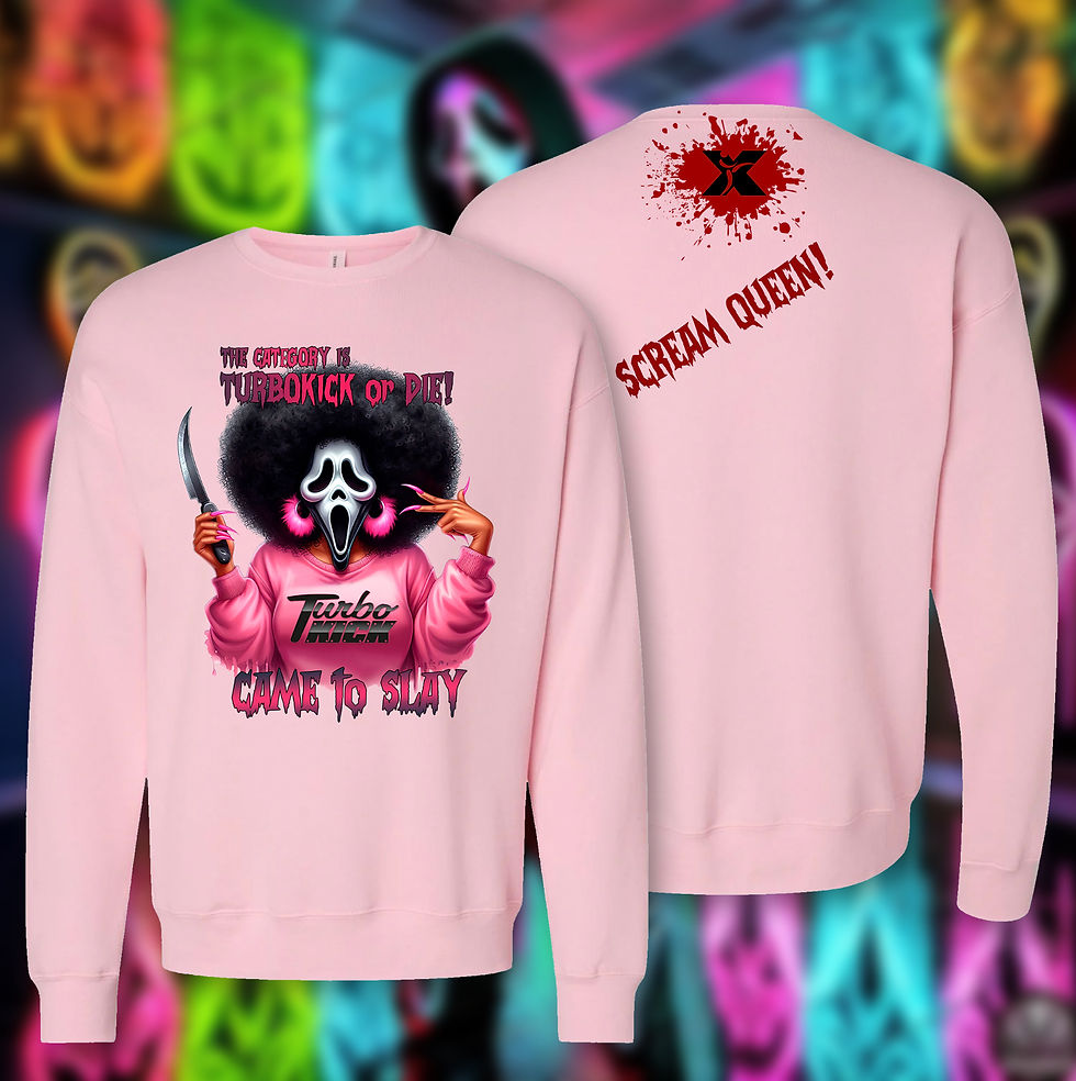 Thumbnail: TURBO SLAYER - Unisex Long Sleeve Crewneck Sweat Shirt
