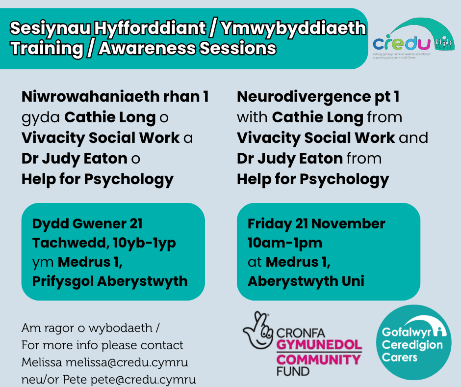 Niwrowahaniaeth rhan 1 / Neurodivergence pt 1