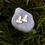 Thumbnail: Mini Buddha pendant in 18kt white gold with chain