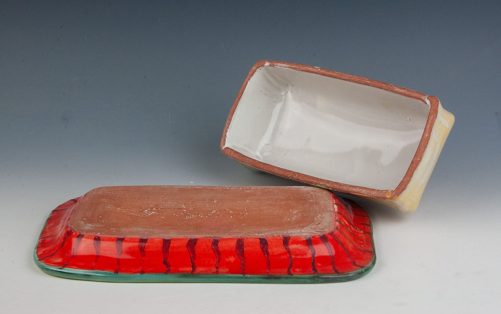 Thumbnail: Poppies Butter Dish