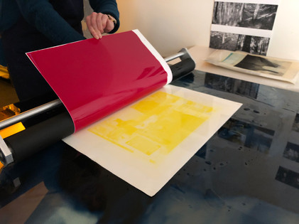 Three colour carbon printing workshop