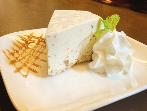 梅酒+レアチーズケーキ