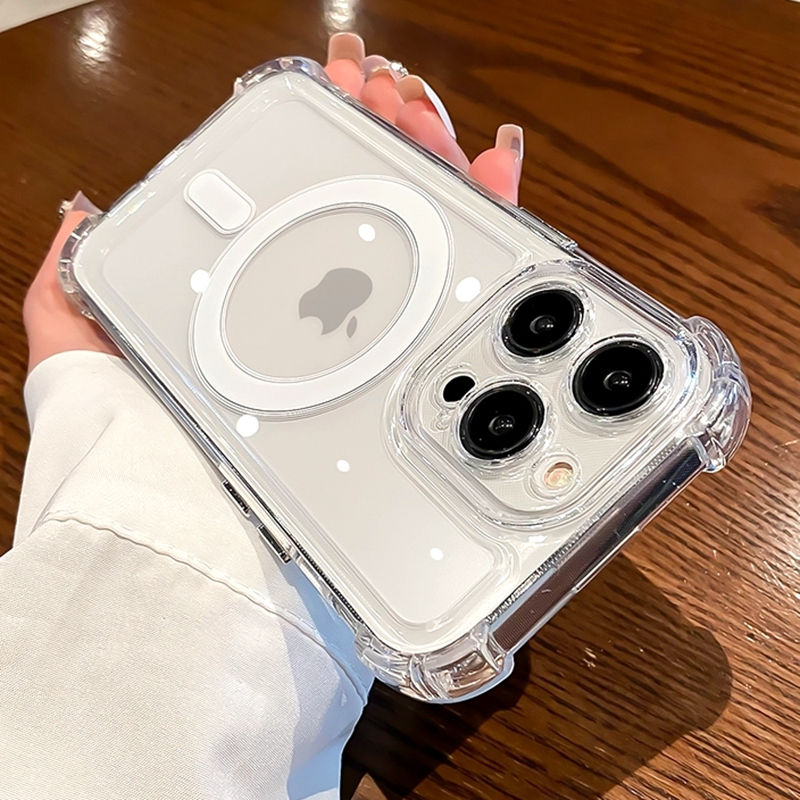 Miniatura:     Capa Premium Transparente MagSafe para iPhone