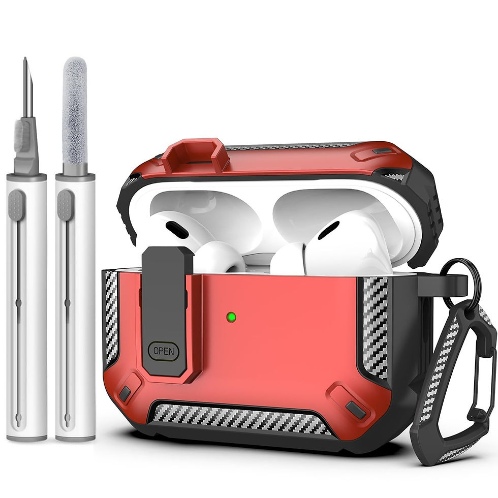 Miniatura:     Capa Protetora Total com Fecho para AirPods Pro