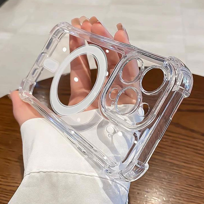Capa Premium Transparente MagSafe para iPhone